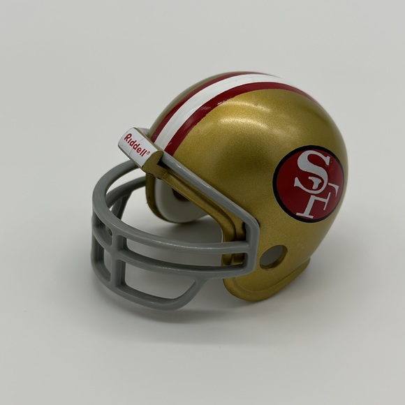 San Fransisco 49ers NFL Vintage Pocket Pro Mini Riddell Football Helmet - Picture 1 of 6